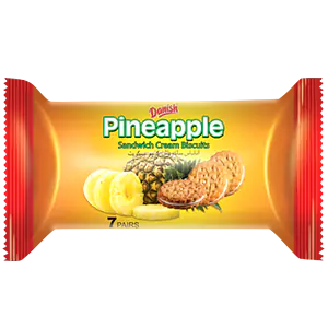 Danish Pineapple Cream Cookies 80g - Master