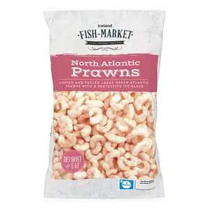 North Atlantic Prawns Cooked 800g - Master