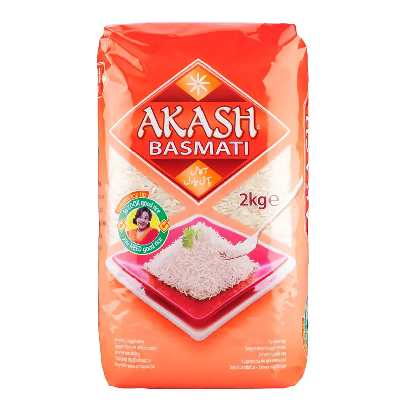 Akash Sella Basmati Rice 5kg. - Master