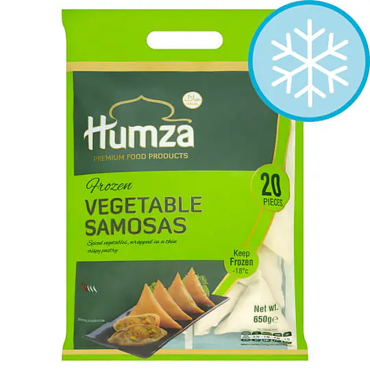 Humza Vegetable Samosas 650g - Master