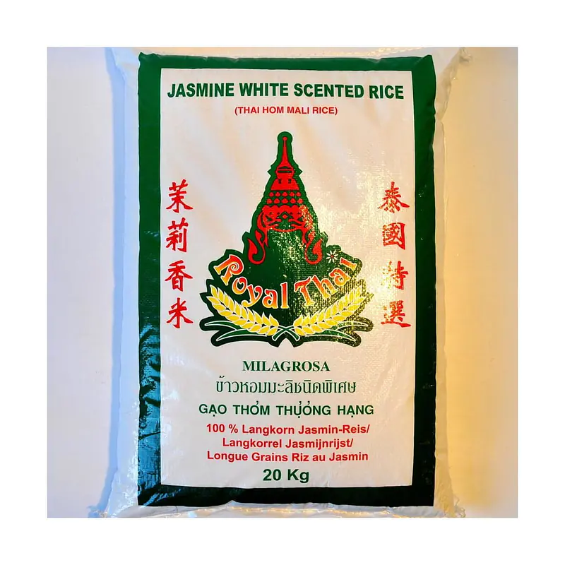 Royal Thai White Scented Rice 20kg - Master