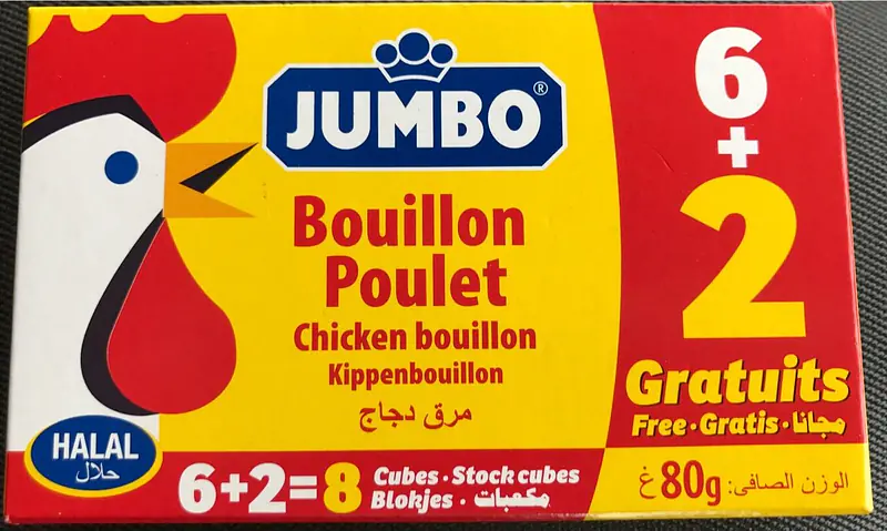 Jumbo Poulet Bouillon 80g - Master