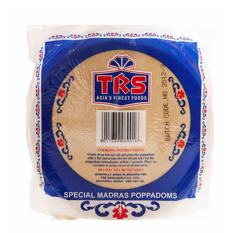 TRS Madras Poppadoms 200g - Master