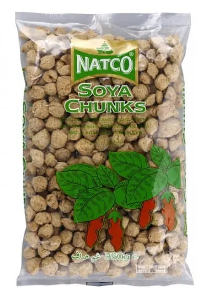 Natco Soya Chunks 350g - Master