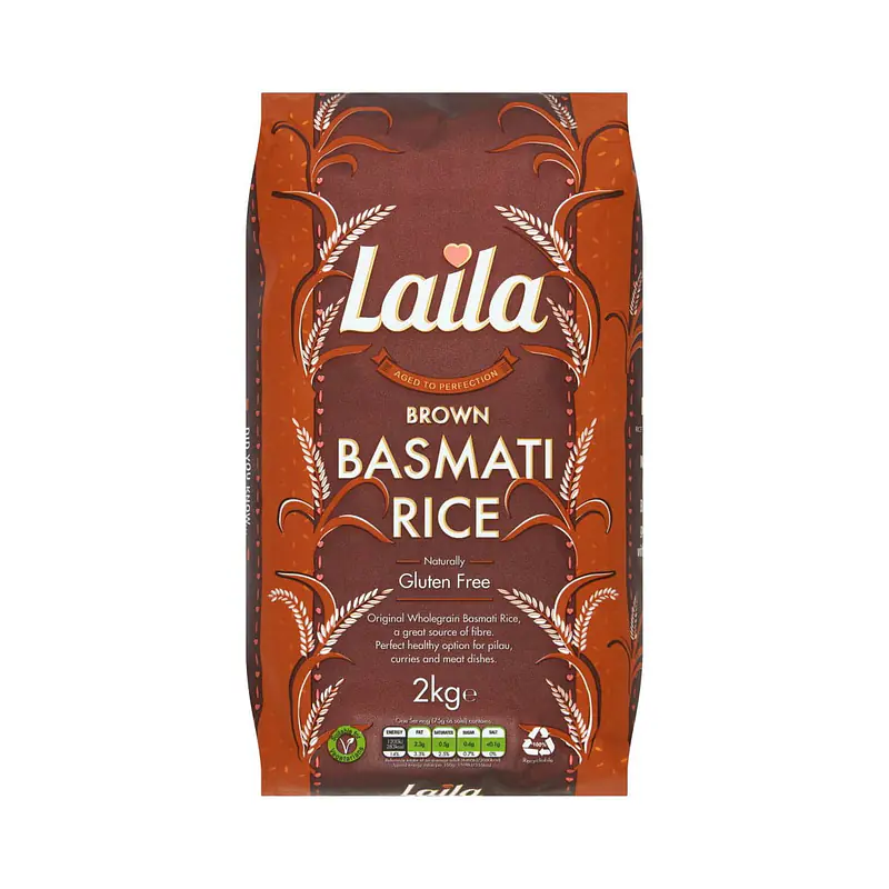 Laila Brown Rice 2kg. - Master