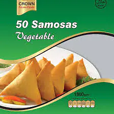 Crown Vegetable Samosa 50pcs. - Master