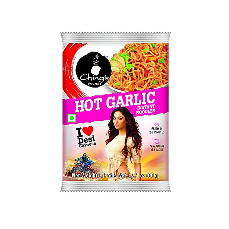 Chings Instant Hot Garlic Noodle - Master