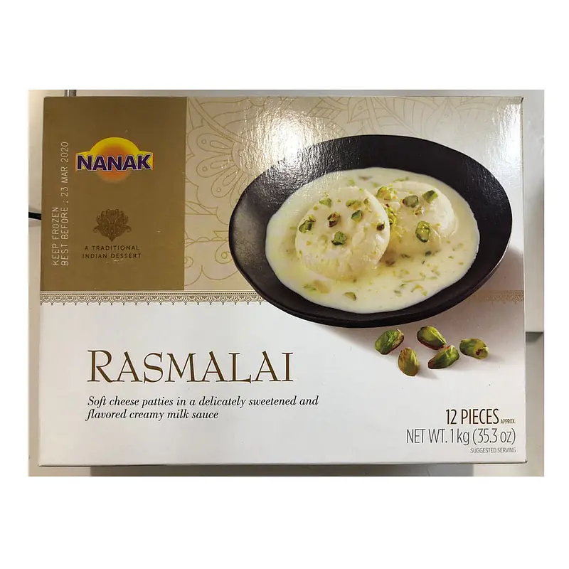 Nanak Frozen Rasmalai 1kg - Master
