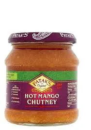 Patak Mango Chutney Hot 340g - Master