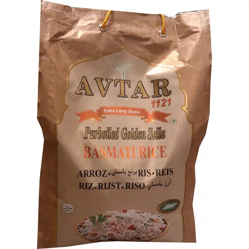 Avtar Parboiled Golden Seela 5kg - Master