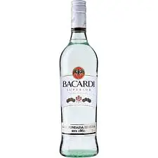 Bacardi White 700ml - Master
