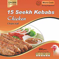 Crown Chicken Seekh Kebab 15px10 - Master