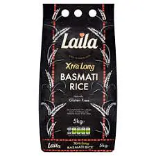 Laila Extra Long Basmati Rice 5kg. - Master