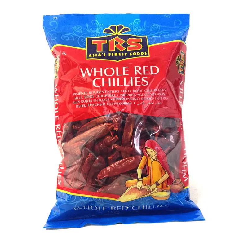 TRS Whole Red Chillies 150g - Master