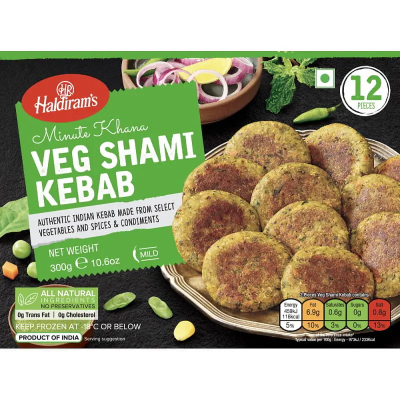 HR Veg SHami Kebab 300g - Master