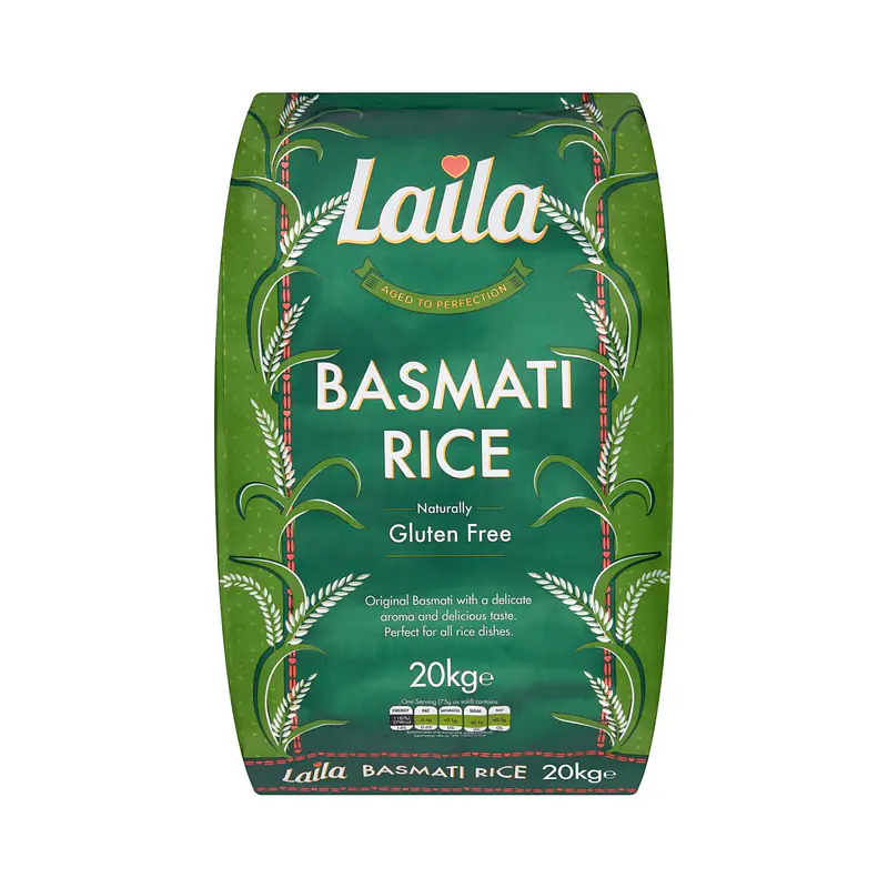 Laila Basmati Rice 20kg. Promo - Master