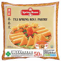 TYJ Spring Roll Pastry 125mm 250g - Master