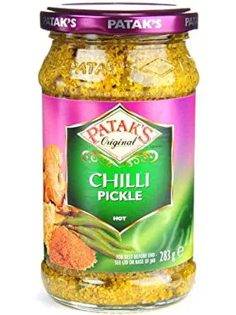 Patak Green Chilli Pickle 284g - Master