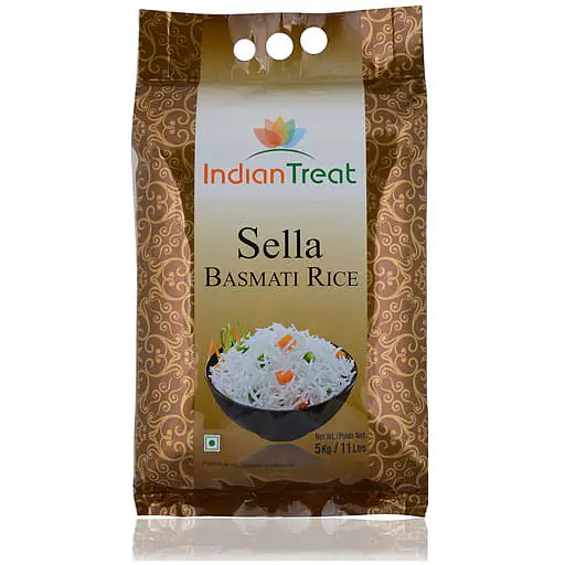 Parliament Golden Sella Basmati Rice 5k - Master