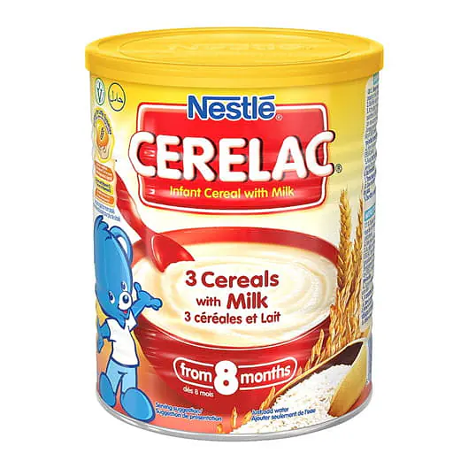 Cerelac 3 cereals 8 months - Master