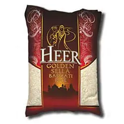 Heer Golden Sella Basmati Rice 1kg. - Master