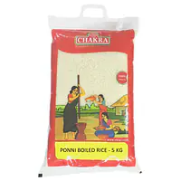 Chakra Ponni Boiled Rice 5kg. - Master