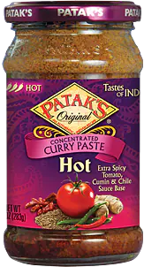 Patak Curry Paste Hot 284g - Master