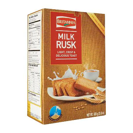 Britannia Milk Rusk 620g - Master
