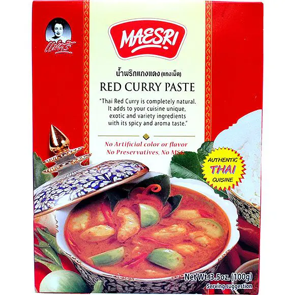 Red Curry Paste 100g - Master