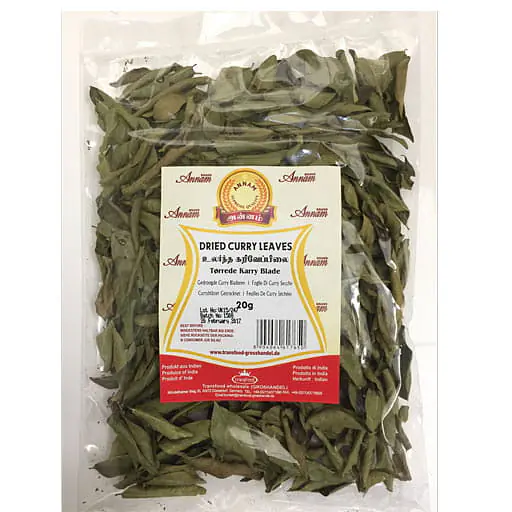 Annam Dried Curry Leaves 20g - Master