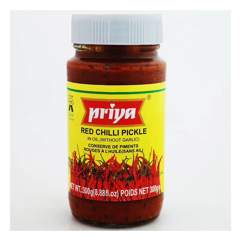 Priya Red Chilli Pickle 300g - Master