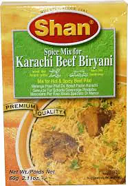 Shan Beef Biryani Masala 75g - Master