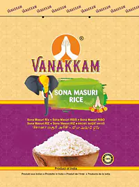 Vanakkam Sona Masuri Rice 5kg - Master