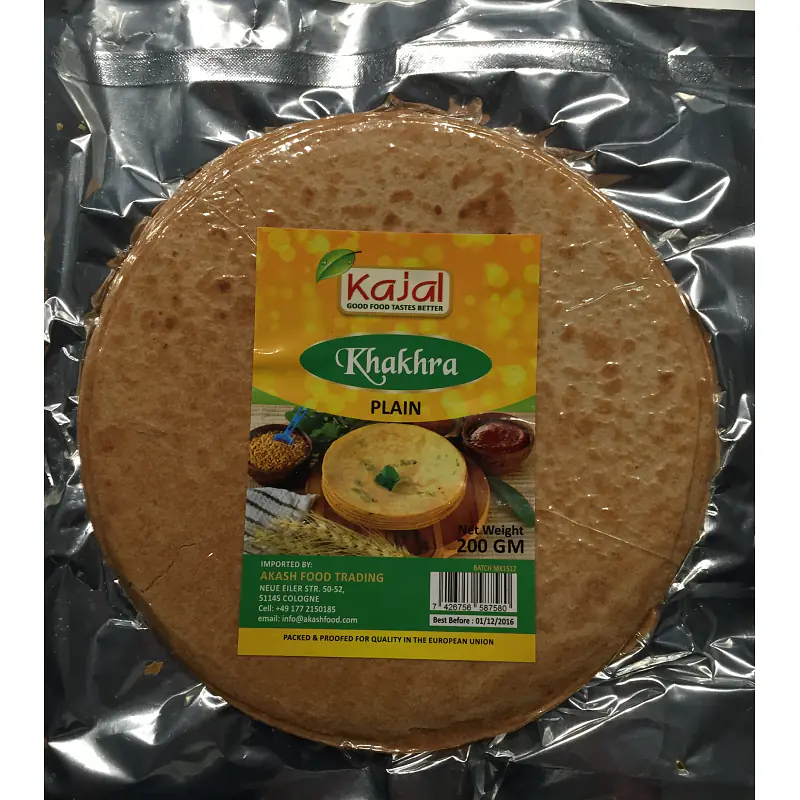 Kajal Khakhra Plain 200g - Master