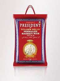 President Golden Sella Rice 20kg. - Master