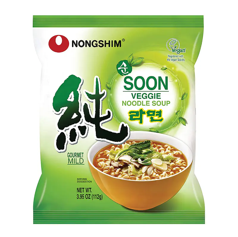 Nongshim Soon Veggie Per Carton - Master