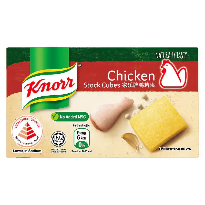 Knorr Chicken Cubes 6pkt - Master