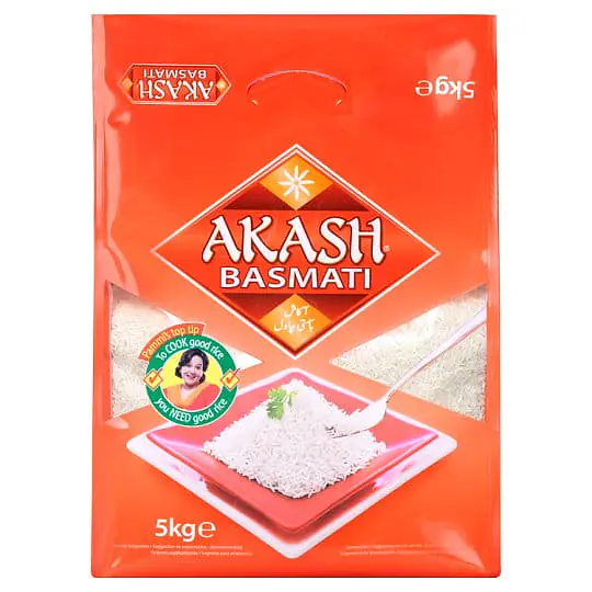 Akash Basmati Rice 5Kg - Master