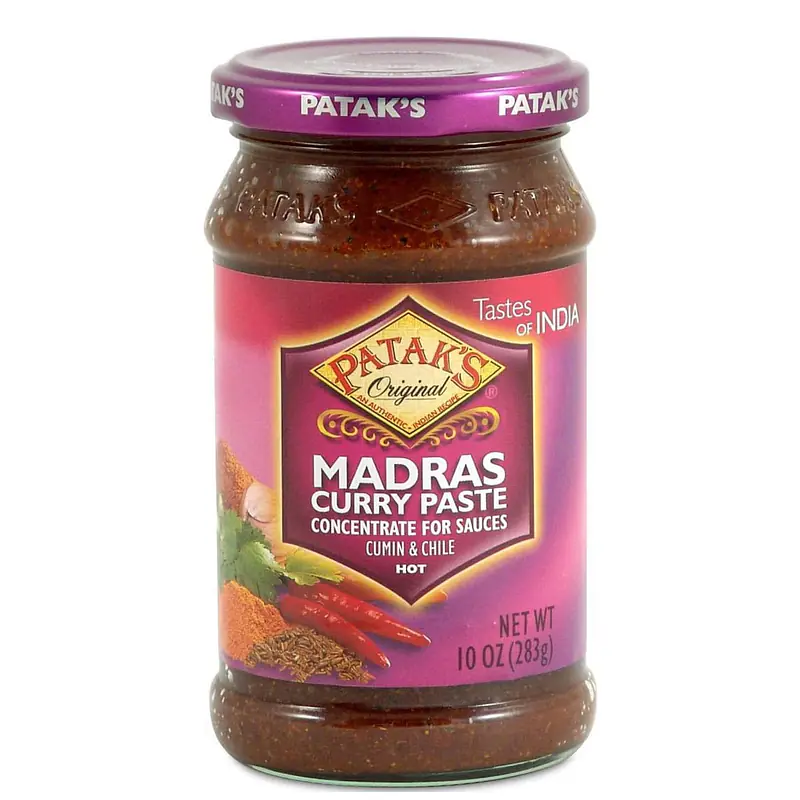 Patak Madras Curry Paste 284g - Master