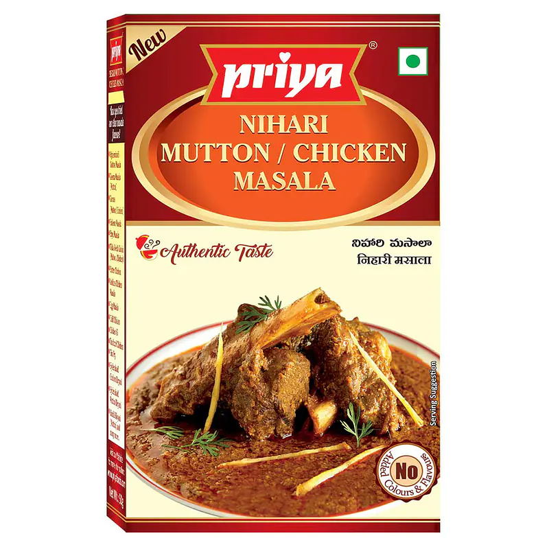 PR Nihari Mutton/Chicken Masala 50g - Master