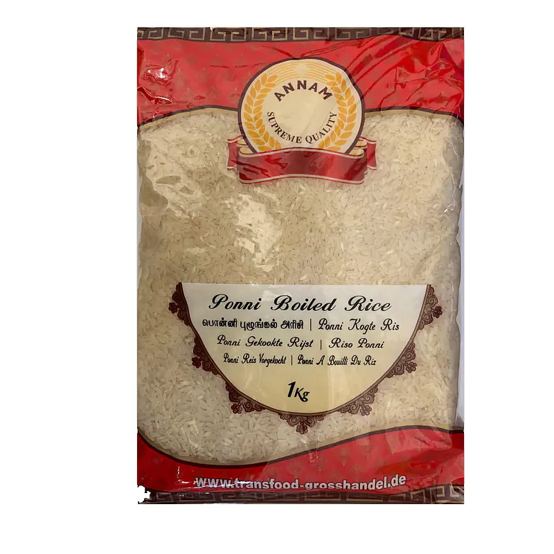 Annam Ponni Boiled Rice 1kg. - Master