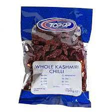 Topop Kashmiri Chili Whole 100g - Master