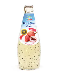 Basil Seed Drink Lychee 290 ml. - Master