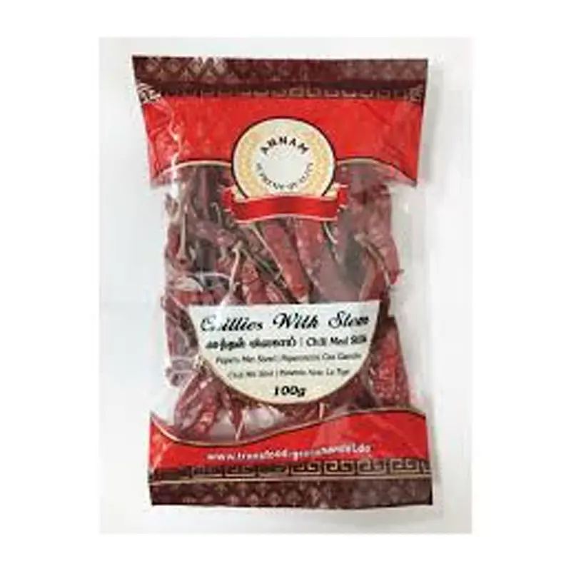 Annam Whole Dried Red Chillies 100g - Master