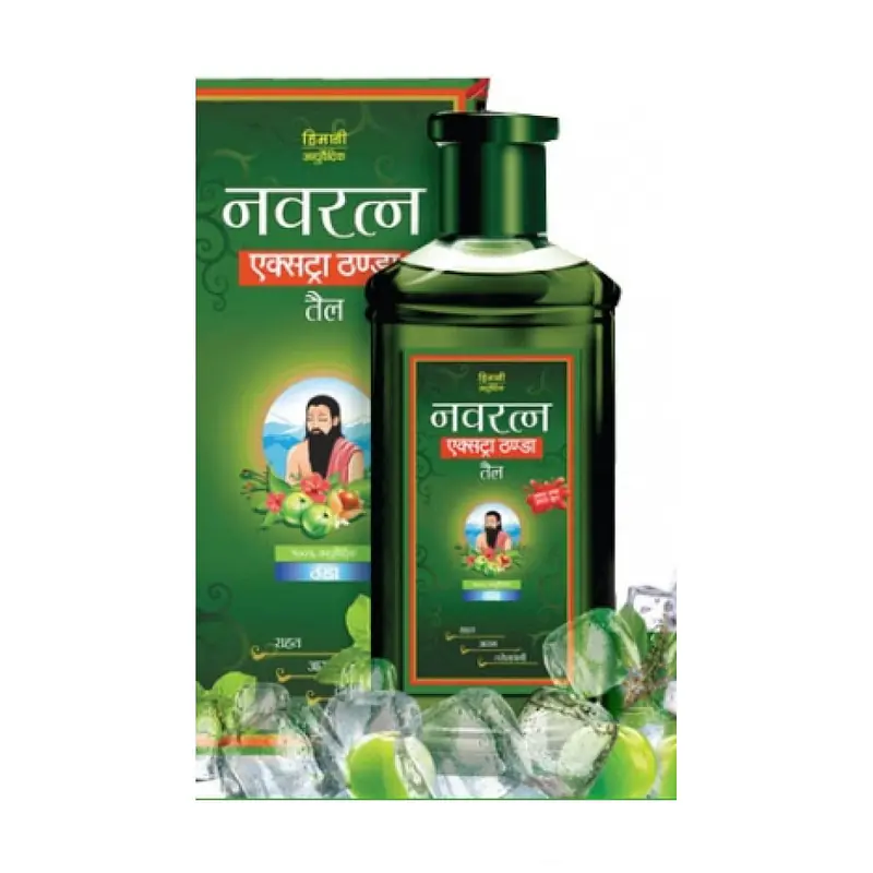 Navratna Green Oil 200ml - Master