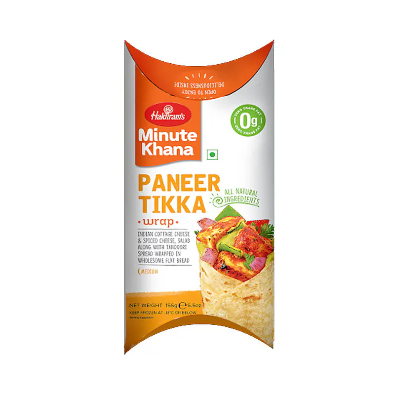 Haldiram Desi Wraps Paneer Tikka - Master