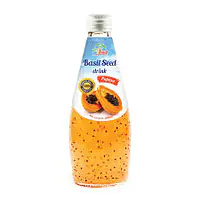Basil Seed Drink Papaya 290ml - Master