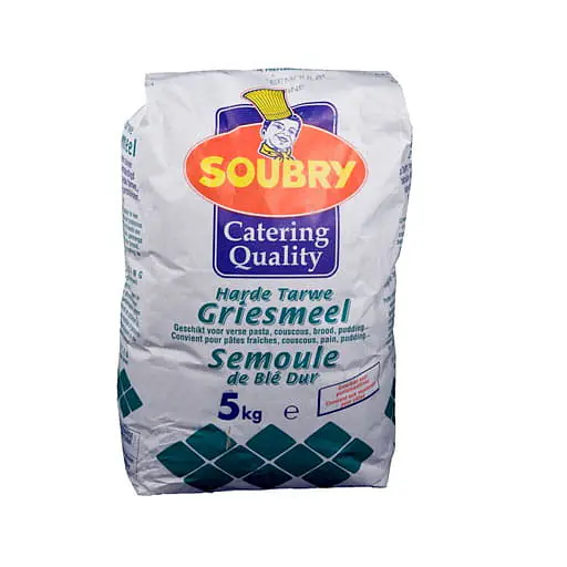 Soubry Semoule de Ble Dur Fine 5kg - Master