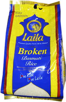 Laila Broken Basmati Rice 20 Kg - Master
