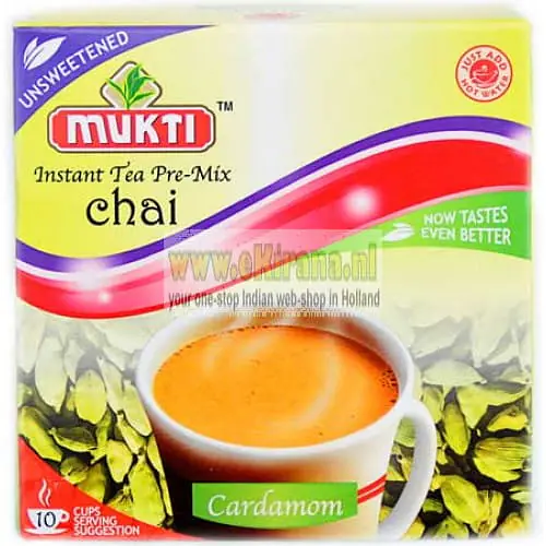 Mukti Cardamom Tea Unsweetened 140g - Master